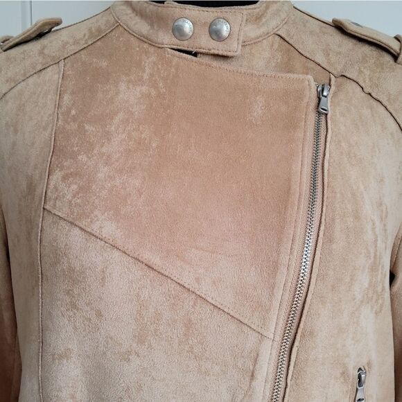 BLANKNYC  Women's Faux Leather Moto Jacket Size S - Picture 5 of 13